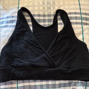 Kindred Bravely Crossover Nursing Bra- Black Size Large